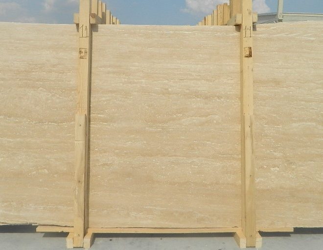 Travertino Classico Slab 1